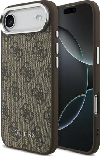 GUESS 4G Classic Logo MagSafe Case for iPhone Air - Brown