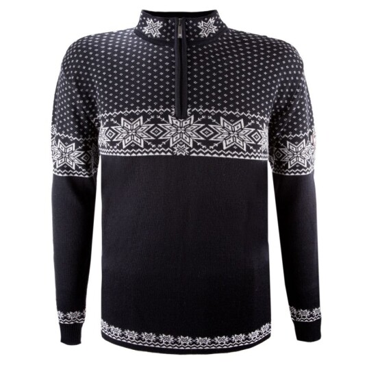 Kama Thor Merino Genser, Herre, Black L(52) Kama Thor Merino Genser, Herre, Black L(52)