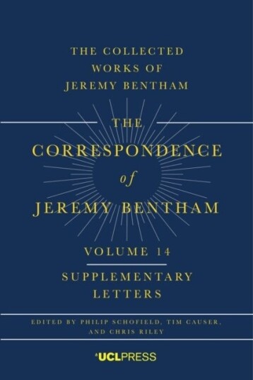 The Correspondence of Jeremy Bentham Volume 14