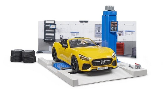 Bruder Pkw Workshop Bruder Bworld Playset 62110
