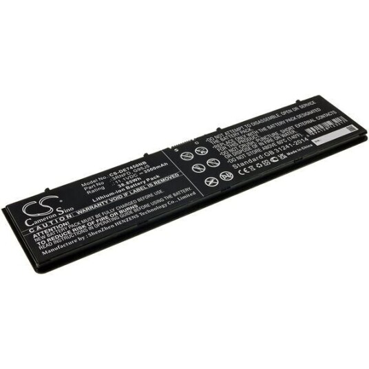 Dell Latitude 14 E7450 batteri (3500 mAh 11.1 V, Sort)