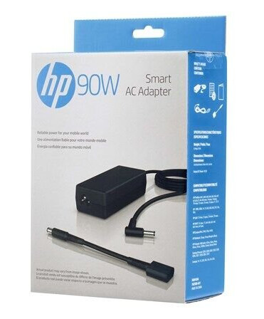 HP Smart AC Adapter 90W Datalader - Svart - Mobillader HP Smart AC Adapter 90W Datalader - Svart - Mobillader