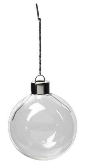 Glasskuler Creativ Company Transparent H 6,9 cm 8 stk/1 Pk 55942
