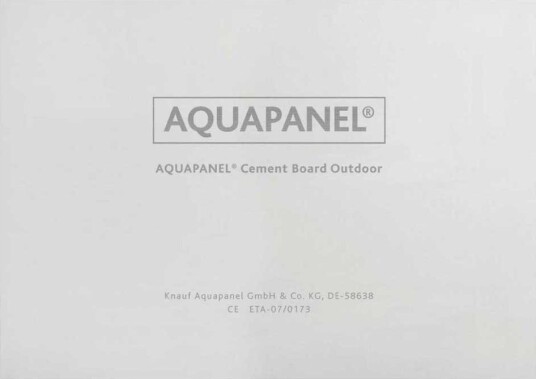 Norgips Aquapanel 900x1200 outdoor