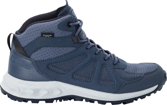 Jack Wolfskin Women's Woodland 2 Texapore Mid Graphite 37.5, Graphite Jack Wolfskin Women's Woodland 2 Texapore Mid Graphite 37.5, Graphite