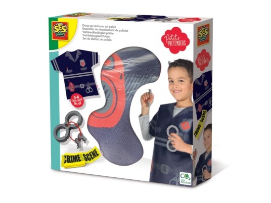 Ses Creative Petits Pretenders Dress Up Costume Police Politi 3 År Ses Creative Petits Pretenders Dress Up Costume Police Politi 3 År