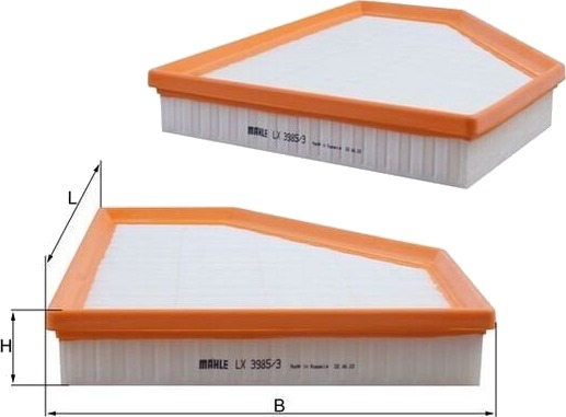 Luftfilter KNECHT LX 3985