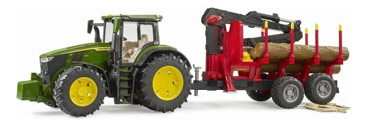 Bruder John Deere 7r 350 Traktor Med Skogshenger Bruder Landbruksmaskiner 3154 Bruder John Deere 7r 350 Traktor Med Skogshenger Bruder Landbruksmaskiner 3154
