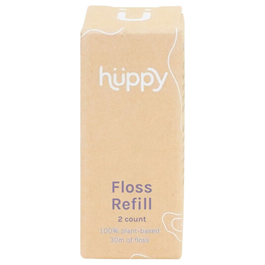 Sustainable Dental Floss Huppy Refill 2 x 30 mtr.
