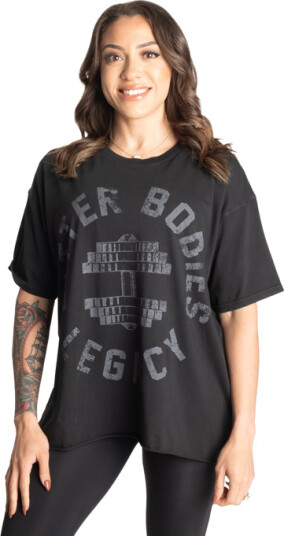 Legacy Oversized T‑Skjorte Vasket Svart Small Legacy Oversized T‑Skjorte Vasket Svart Small