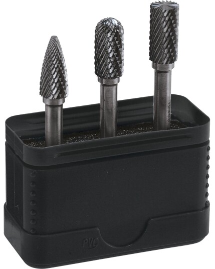 Alpen Drills Fresebitssett I Hardmetall 3 Deler (Metall)
