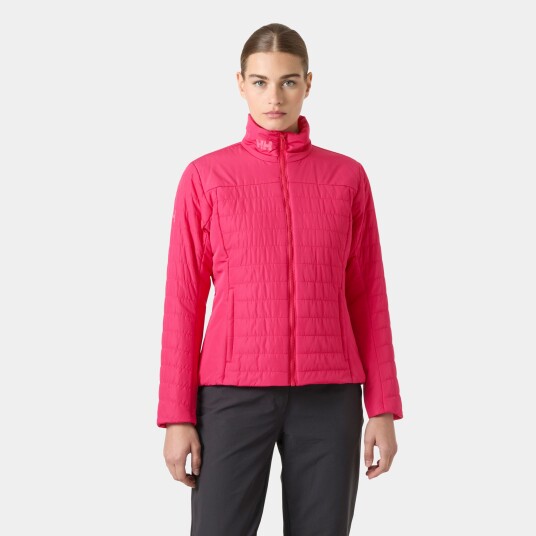 Helly Hansen Dame Crew Insulator 2.0 Fôret Seilerjakke Rosa L