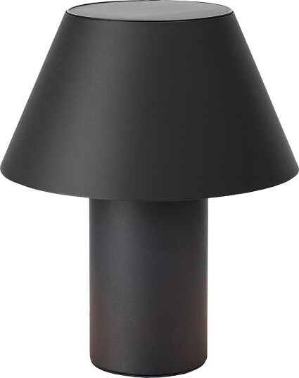 Markslöjd Solcellebordlampe Vivo Svart Solcellelamper