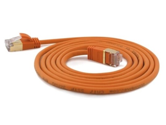 Wantec 7149 5 M Cat7 S/Ftp S-Stp Rj-45 Rj-45 Oransje