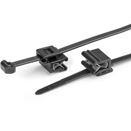 HellermannTyton Buntebånd Strips T50ROSEC5A-PA66W-BK 100 Pk