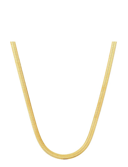 By Jolima Angeline Large Necklace Gold ONE SIZE 42 cm