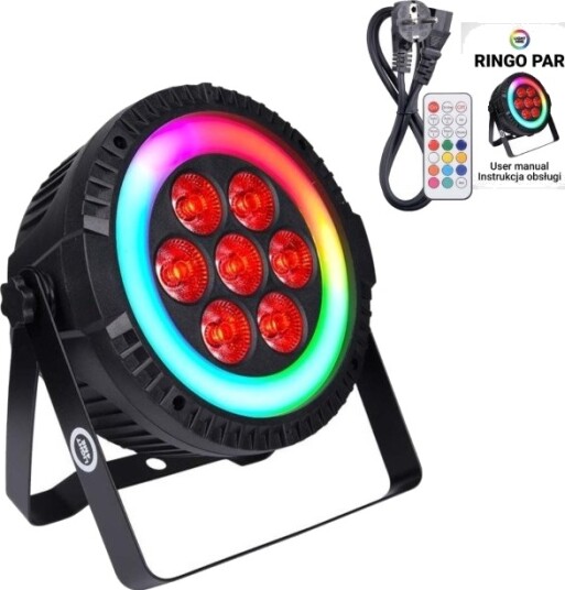 Light4me Light4me Ringo Par Scenespotlight Med Led Ring Light4me Light4me Ringo Par Scenespotlight Med Led Ring