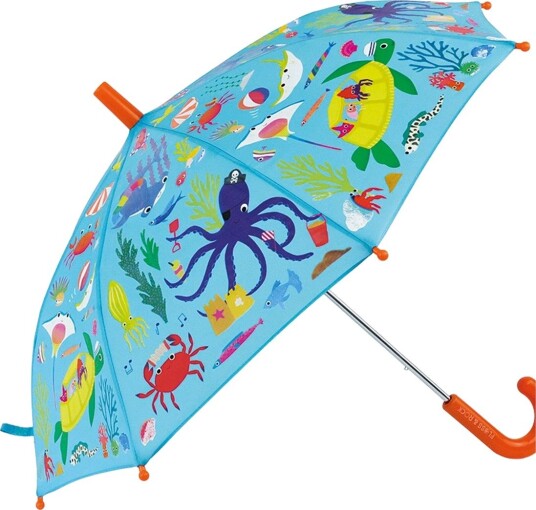 Floss & Rock Ocean Colour Changing Umbrella - BLUE - 66X5X5