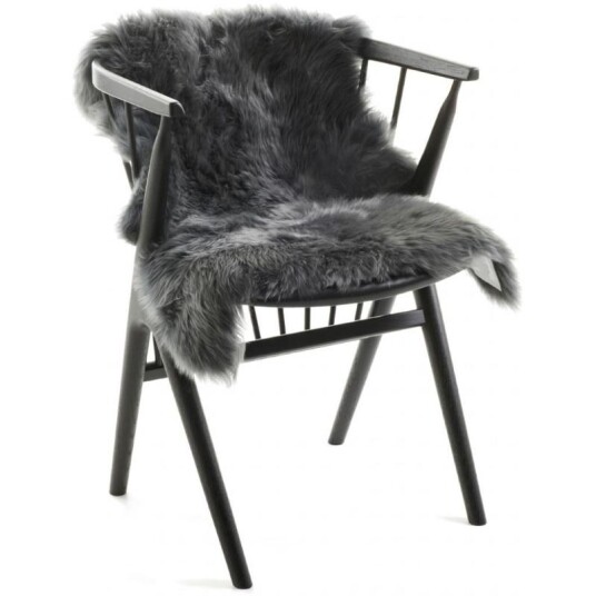 Natures Collection Saueskinn New-Zealand 100cm Steel