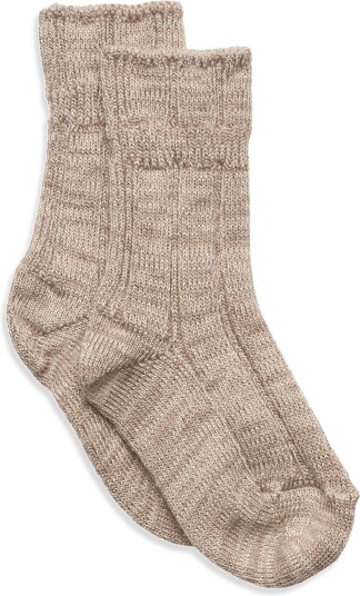 mp Denmark Bee Socks LIGHT BROWN MELANGE 22/24