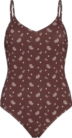 Becksöndergaard Bloom Paisley Bea Swimsuit Brown S
