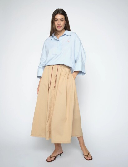 MOS MOSH Mmadine Tivo Skirt Beige XL
