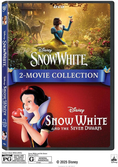 Snow White (2025) / Snow White (1937) Movie Collection DVD
