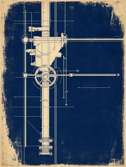 Patent Tegning Plakat   Mekanisk Design