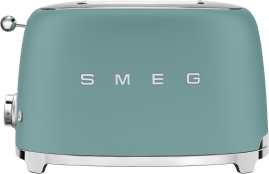 Smeg 50's Style Brødrister 2 skiver Smaragdgrønn TSF01EGMEU