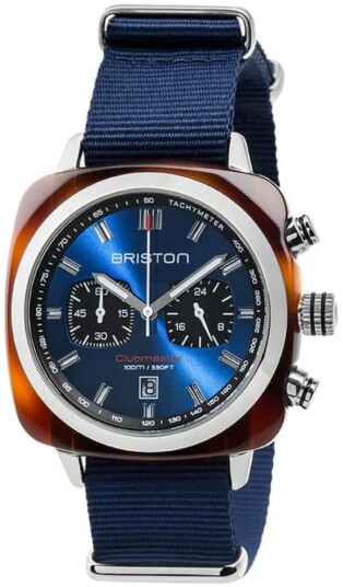 Briston Herreklokke 17142.SA.TS.9.NNB Sport Blå/Tekstil Briston Herreklokke 17142.SA.TS.9.NNB Sport Blå/Tekstil