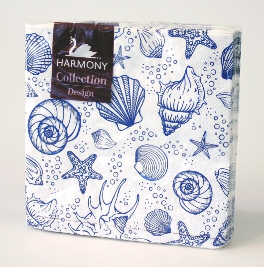 SERVIETTER 20 PK 33X33CM SJØMOTIV 1 SERVIETTER 20 PK 33X33CM SJØMOTIV 1