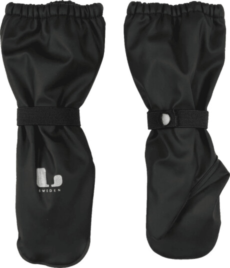 Lindberg Kids' Varekil Mitten Fleece 1 (1-2Y), Black