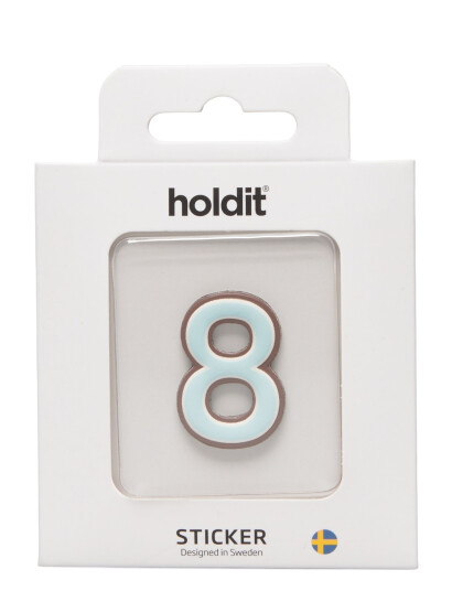 Holdit Sticker Number - White - ONE SIZE
