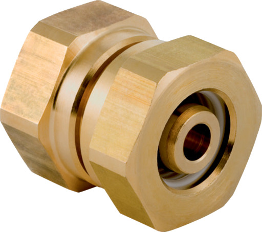 FLOWFIT trykktestplugg 50mm messing CW617N promat sinkbelagt