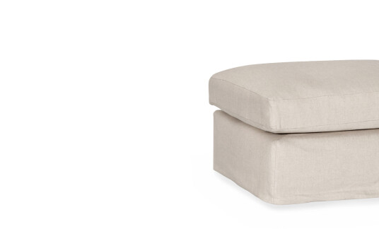Soffadirekt DEKSEL Monaco Fotskammel Beige Soffadirekt DEKSEL Monaco Fotskammel Beige