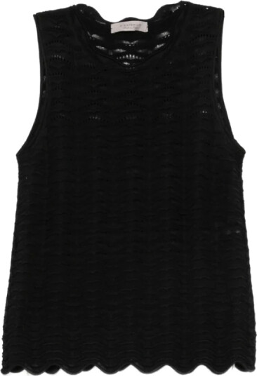 D.Exterior Dame Topper Svart M, D.Exterior Dame Topper Svart M,