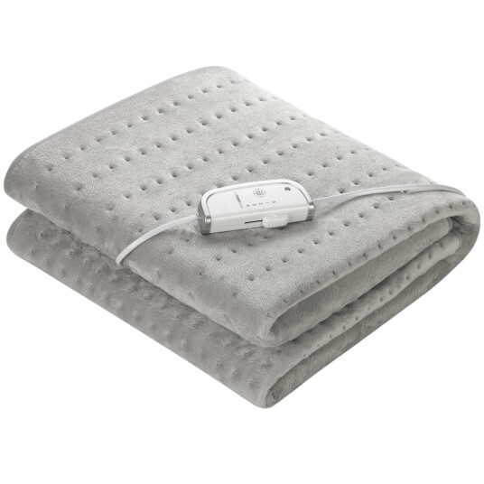 Medisana Varmeteppe fleece HU 670 0,8x1,5 m grå
