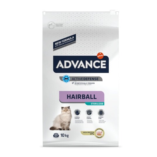 Affinity Advance Advance Sterilisert Hårball For Katter 10 kg
