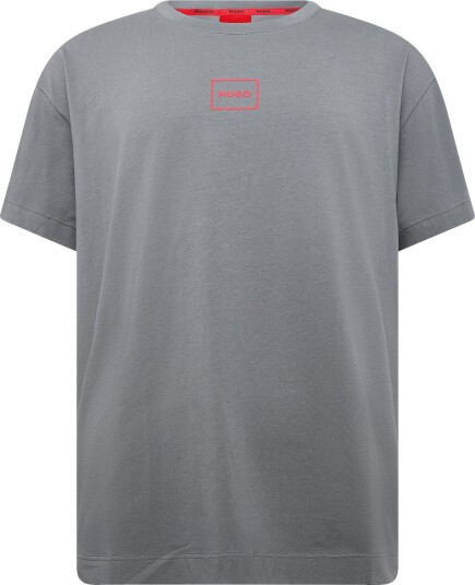 HUGO Laze T Shirt MEDIUM GREY M