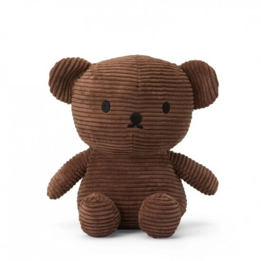 Miffy Boris Bear Kosedyr Corduroy 24cm Beige