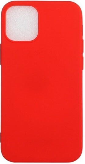 EIDERWOOD iPhone 12 Mini Matt Fleksibelt Plast Mobildeksel - Rød