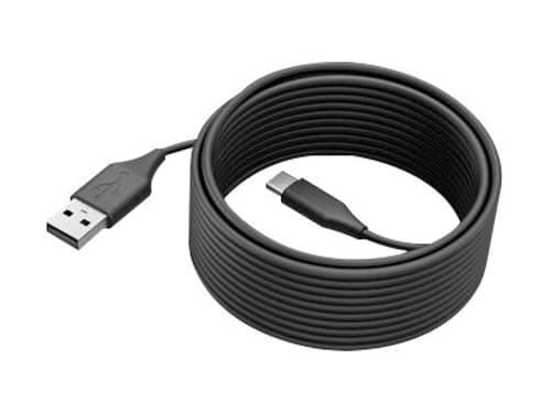 Jabra PanaCast 50 USB-C til USB-A 5m Kabel - Svart