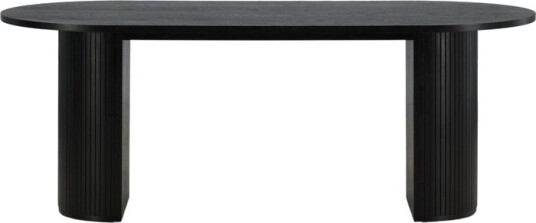 Venture Home Bianca spisebord 90x200cm svart. 1718165-06-22 1666920-01-0
