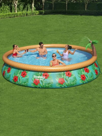Bestway Fast Set Paradise Palms Bassengsett 457x84 cm