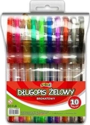 Penmate Gelpenn Glitrende Farger 10 Stk. (284112)
