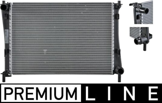 Radiator, motorkjøling MAHLE CR 1355 000P