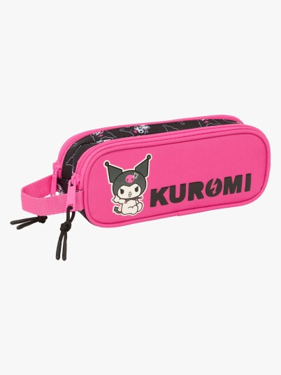 Hello Kitty Kuromi Dobbeltpennal Rosa/svart