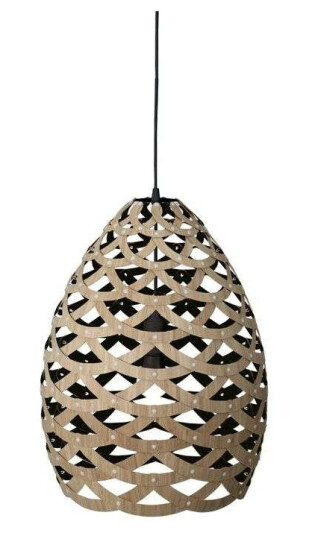 David Trubridge - TUI Pendel Ø50 Svart 1 Side