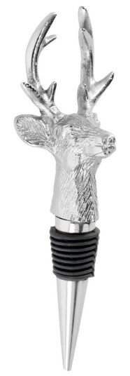 VEGA Vinflaskelukker Lauris; 5.75x14.75 cm (BxH); Sølvfarge; 2 Stykk / Forpakning VEGA Vinflaskelukker Lauris; 5.75x14.75 cm (BxH); Sølvfarge; 2 Stykk / Forpakning