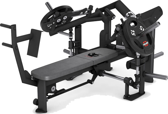 gym80 Pure Kraft Strong Dual Bench Press